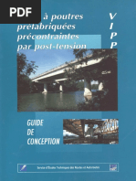 Vipp Ponts A Poutres Prefabriquees Precontraintes Par Post-Tension Guide de Conception 1996 Cle645d2a