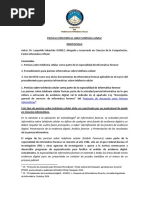 Pericias Informáticas Sobre Telefonía Celular - Protocolo