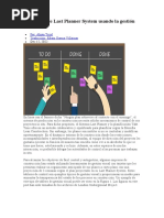 Aplicación de Last Planner System Usando La Gestión Visual