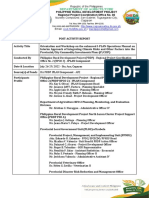 (Draft 2) 08.10.2022 - Activity Report - Orientation & Workshop On The Integration of Climate... PCCIP