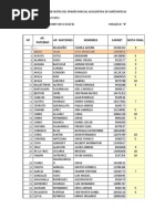 Notas Segundo Parcial