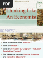 ECO111-CHAPTER 2-Thinking Like An Economist