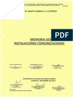 Memoria Descriptiva Inst. Comunicaciones