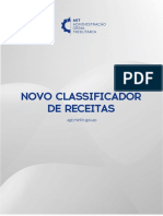 Tabela Novo Classificador de Receitas Abril de 2023