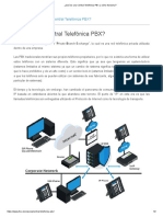 ¿Qué Es Una Central Telefónica PBX y Cómo Funciona