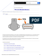 Cómo Probar El Sensor TPS (3.0L Mitsubishi Montero) - Artículos Mitsubishi 3.0L - Índice de Artículos Mitsubishi