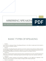 Assessing Speaking