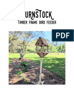 Timber Frame Bird House Instructions