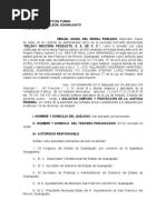 Amparo Contra Pago Por Derecho de Alumbrado Publico