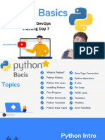 Python Basics