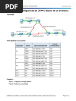 8.3.3.5 Packet Tracer - Configuring Basic OSPFv3 in A Single Area Instructions