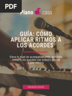 Piano en Casa Guia Sobre Como Aplicar Ritmos A Los Acordes