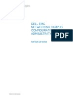 Dell EMC Networking Campus Configuration and Administration - Participant Guide