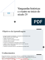 Vanguardas Históricas e o Teatro No Início Do Século 20