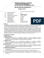 I - 322115 - Analisis Matematico I - Silabo