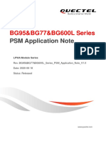 Quectel BG95BG77BG600L Series PSM Application Note V1.0