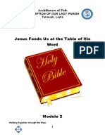 Module 2 Jesus Feeds Us at The Table of His Word