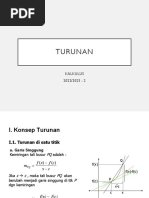 Turunan (Differensial)