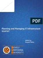 7547 Dcap307 Planning and Managing It Infrastructure