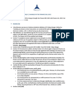 Key Changes - FA 2023-1 (Pakistan)