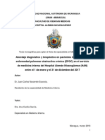 Universidad Nacional Autónoma de Nicaragua (Unan - Managua) Facultad de Ciencias Médicas Hospital Alemán Nicaraguense