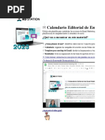 (Plantilla) Calendario Editorial de Email Marketing 2023