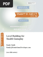 GDC 2006 - Level Building For Stealth Gameplay (Randy Smith)