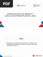 DGCP Conciliacion Presupuestal 2022