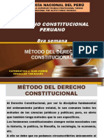 Semana 8 - Mètodo Del Derecho Constitucional