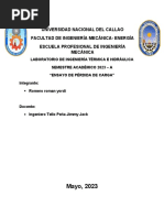 Informe N3 Ingenieria Termica Hidraulica