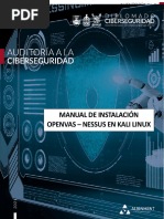 Manual de Instalación Openvas - Nessus en Kali Linux