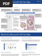 Word For MAC Quick Start Guide