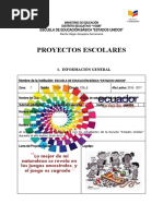 Proyecto Escolar Estados Unidos