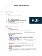 Form 2 Science Chapter 3 Biodiversity (COMPACT AND SHORT NOTES) - VERY HELPFUL