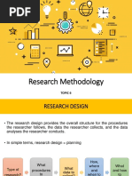 TOPIC 6 - ResearchMethodlogy