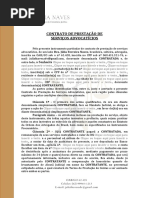 Contrato de Prestação de Serviços Advocatícios - Dra Júlia Naves