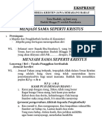 Tata Ibadah 25 Juni 2023. Ekspresif