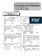 Polinomios - Valor Numerico - Ex Examenes