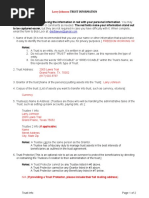 Compleated Trust Info Worksheet