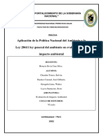 Informe de Practica-Evaluacion de Impacto Ambiental