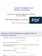 EDO-Coeficientes Constantes