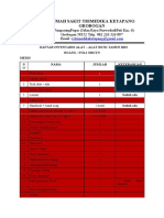 Alat - Alat Di Poli Dan Obat Di Poli Obgyn