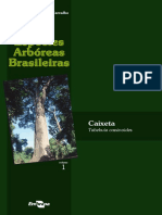 Especies Arboreas Brasileiras Vol 1 Caixeta