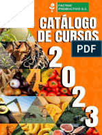 Cursos Agrícolas y Pecuarios Catálogo de 2023 Productivo