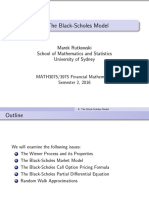 Slides 8 Black Scholes Model