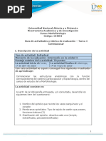 Guia de Actividades y Rúbrica de Evaluación - Unidad 2 - Tarea 4 - Correlacionar