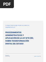 Consultoria Sobre Temas de Derecho Administrativo