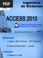 ACCESS 2010: Clase 03