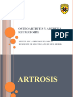 Osteoartritis y Artritis Reumatoide