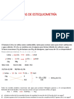 Problemas de Estequiometría1